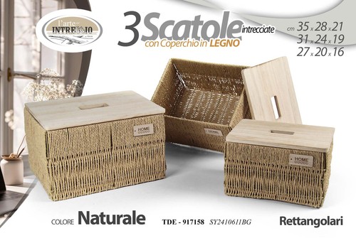 Scatole contenitori set - 3,