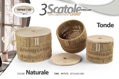 Scatole contenitori set - contenitori,