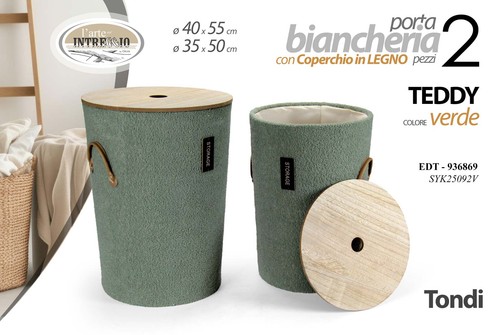 Porta biancheria tondi - porta,