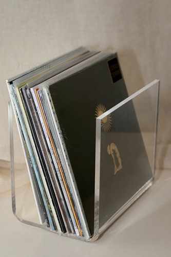 Porta vinili dischi plexiglass - porta,