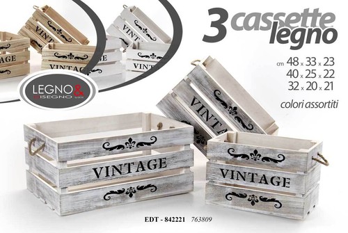 Cassette contenitori porta - 3,